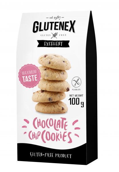 Chocolate Chip Cookies od firmy Glutenex