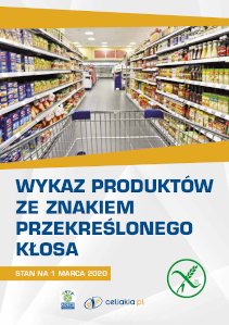 Nowy Wykaz produktów ze znakiem Przekreślonego Kłosa